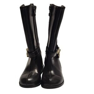 Michael Kors Parson 14 Chocolate Brown Boots Toddler Girl Sz 5